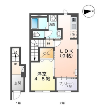 間取り図 サンルーム 間取り図