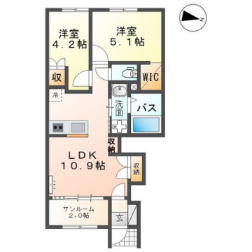 間取り図 サンルーム 間取り図