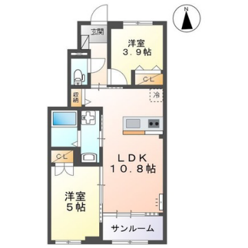 間取り図 サンルーム 間取り図