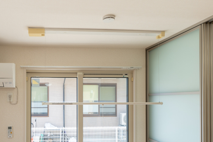 設備 室内物干し 写真13