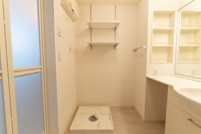 洗面所 洗濯機置き場 写真15