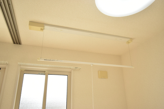 設備 室内物干し 写真13