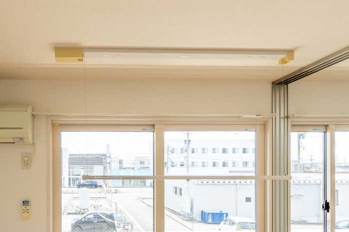設備 室内物干し 写真13