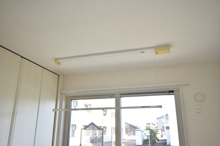 設備 室内物干し 写真16