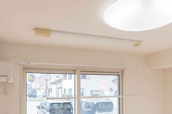 設備 室内物干し 写真29