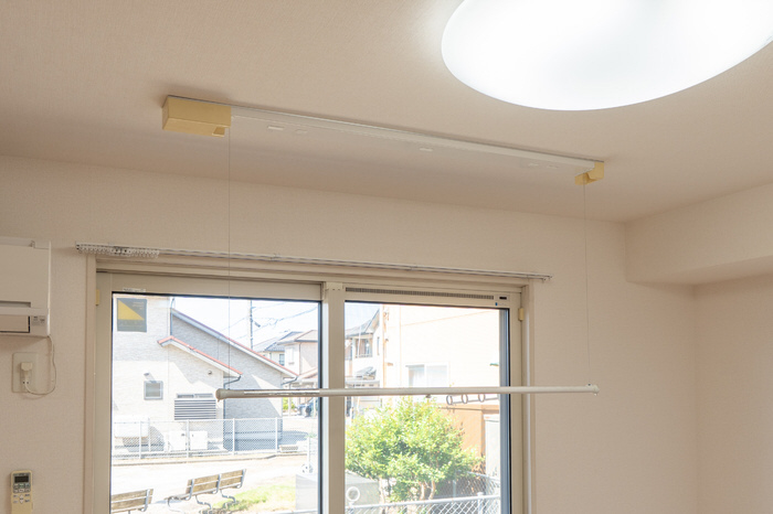 設備 室内物干し 写真15