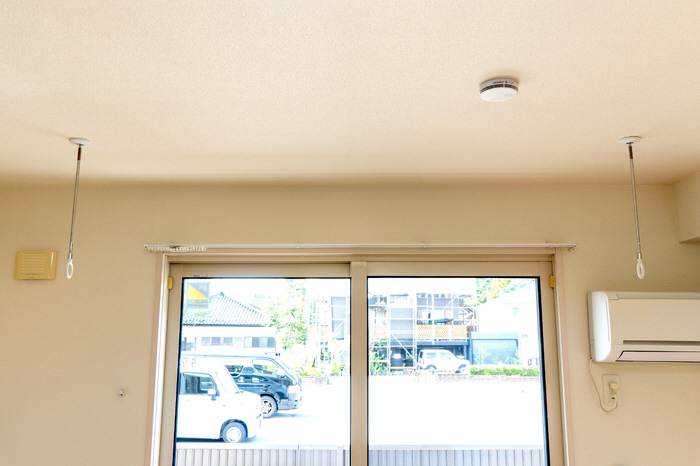 設備 室内物干し 写真13