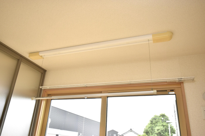 設備 室内物干し 写真13