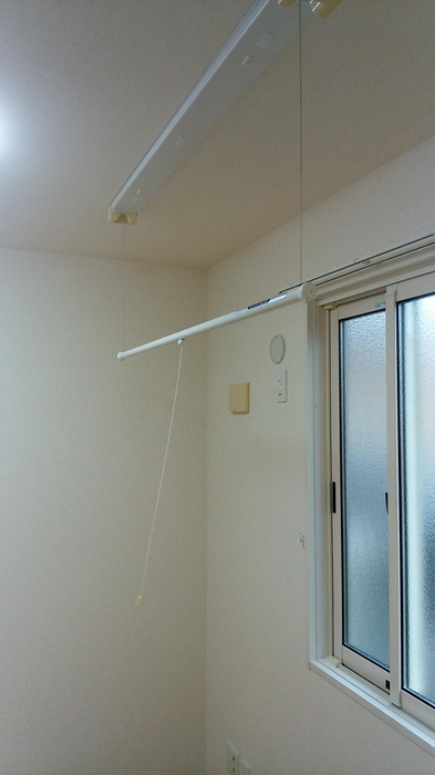 設備 室内物干し 写真11