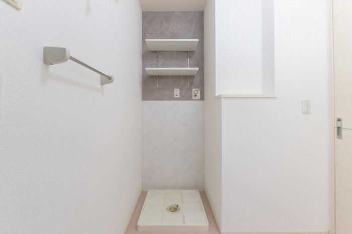 洗面所 洗濯機置き場 写真18