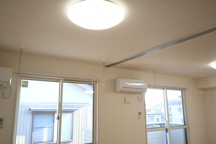 設備 室内物干し 写真14