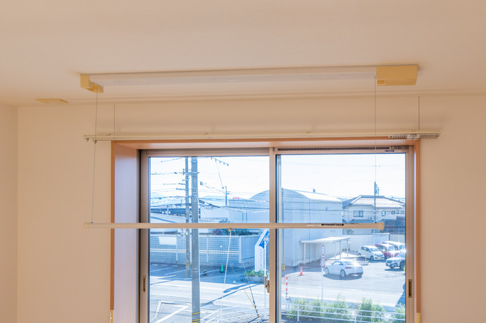 設備 室内物干し 写真14