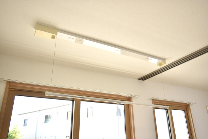 設備 室内物干し 写真13