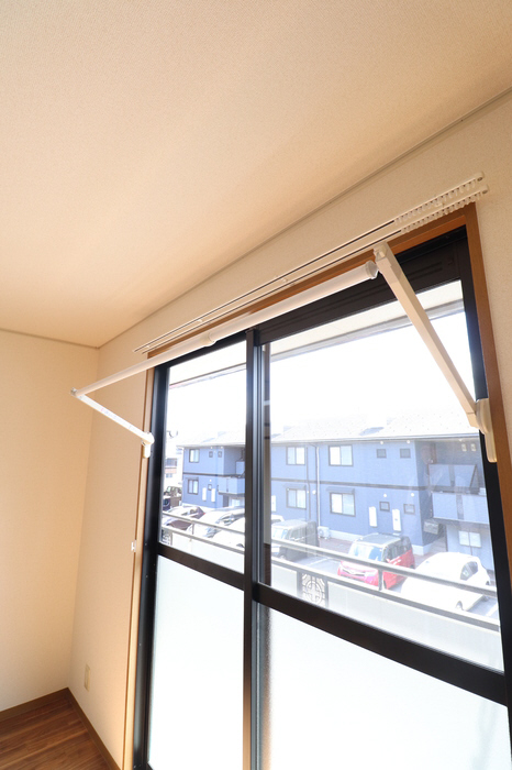 セキュリティ 室内物干し 写真12