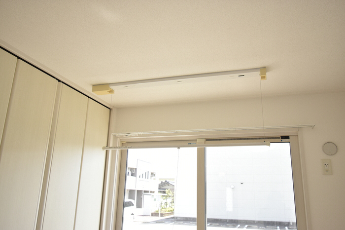 設備 室内物干し 写真16