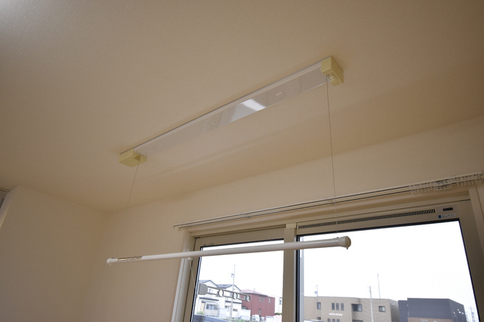 設備 室内物干し 写真15