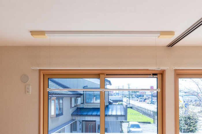 設備 室内物干し 写真13