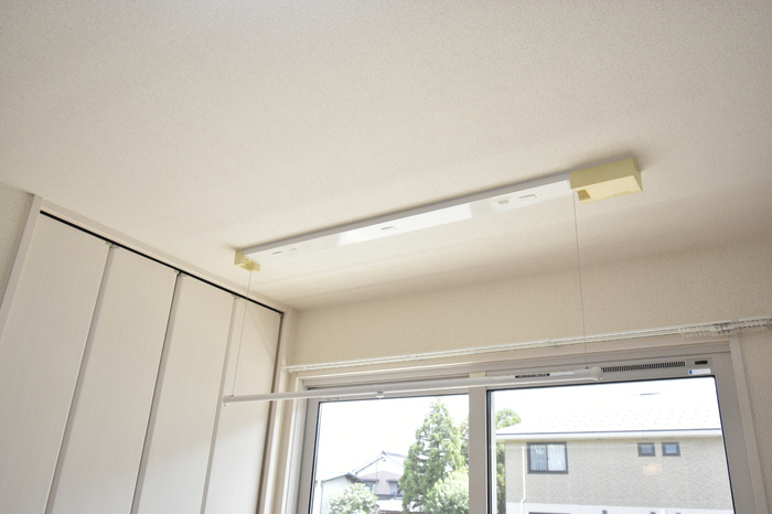 設備 室内物干し 写真13