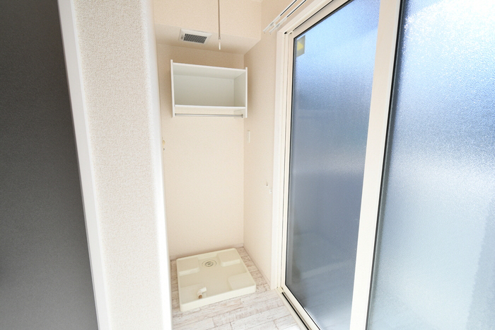 洗面所 洗濯機置き場 写真17