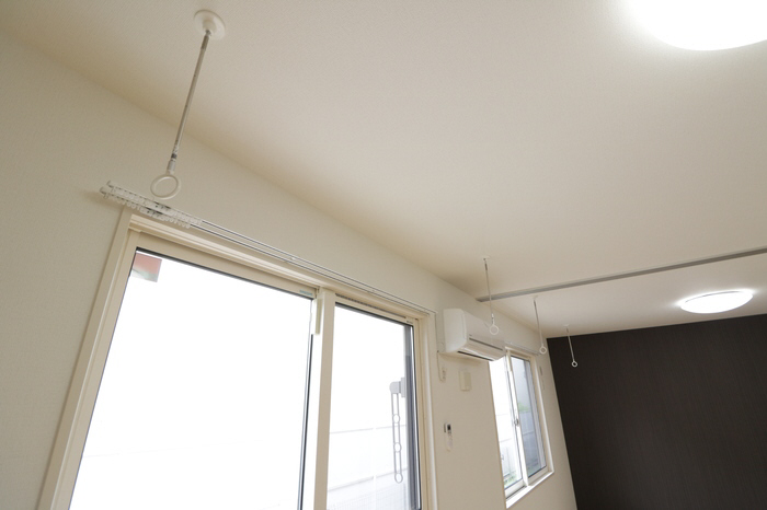 設備 室内物干し 写真13