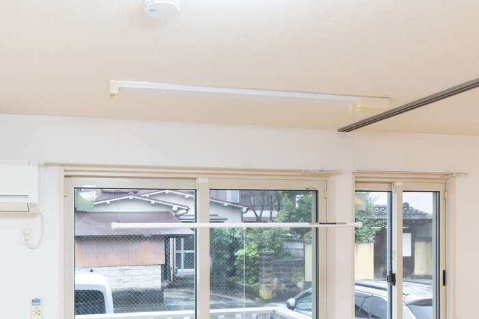 設備 室内物干し 写真13