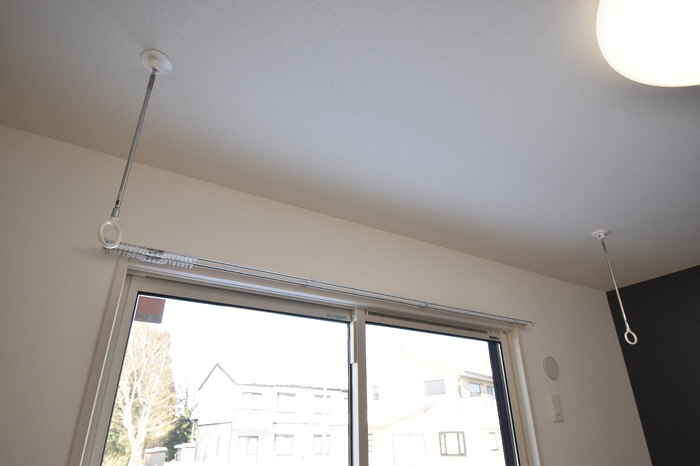 設備 室内物干し 写真16