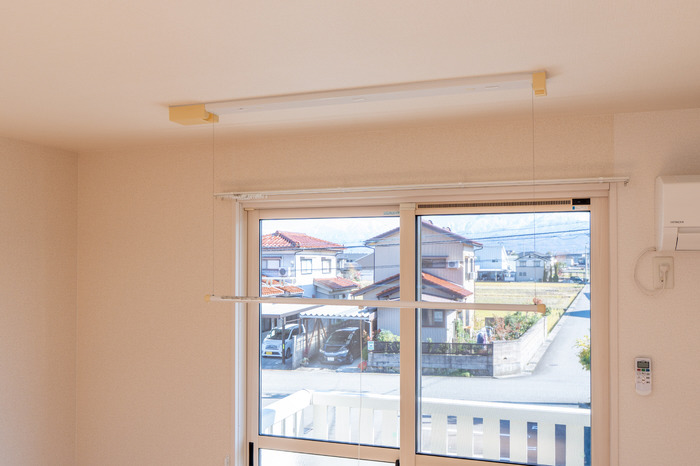 設備 室内物干し 写真14