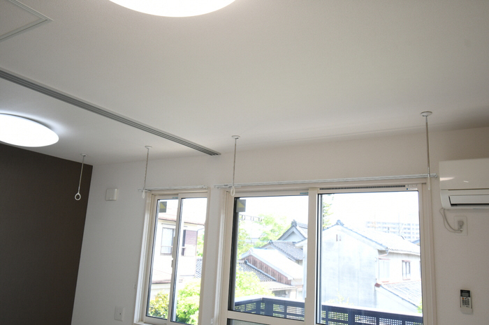 設備 室内物干し 写真13