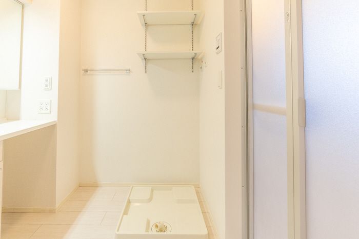 洗面所 洗濯機置き場 写真15