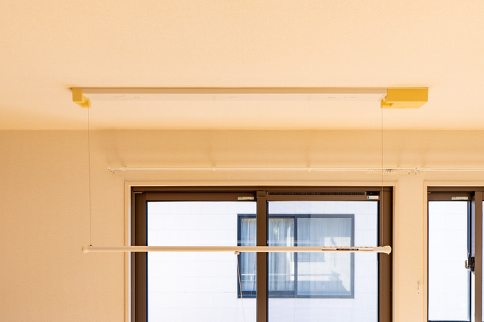 設備 室内物干し 写真13