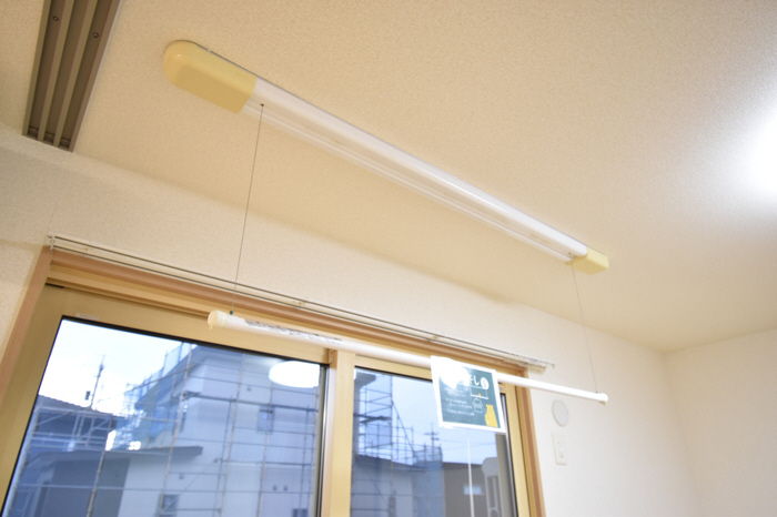 設備 室内物干し 写真15