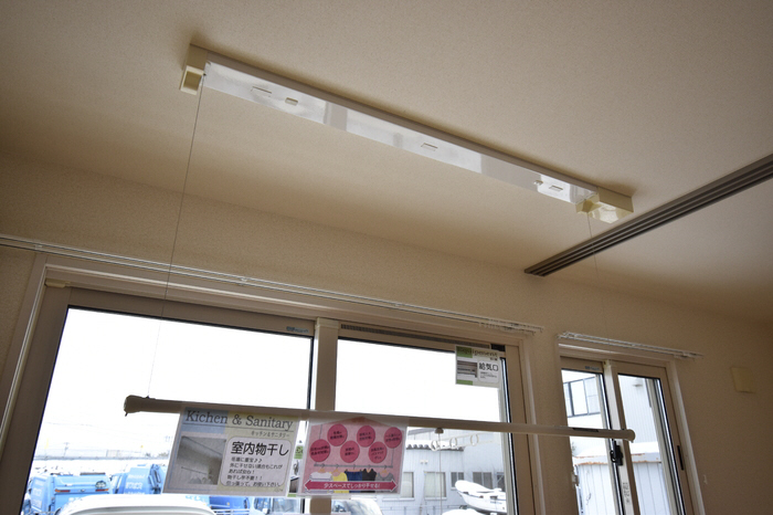 設備 室内物干し 写真14