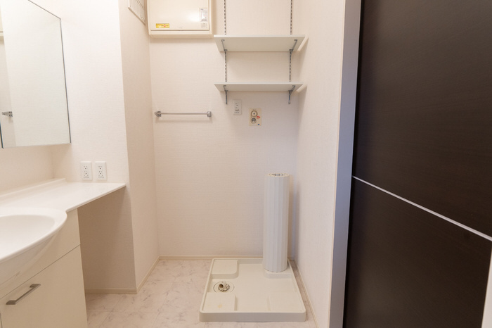 洗面所 洗濯機置き場 写真15