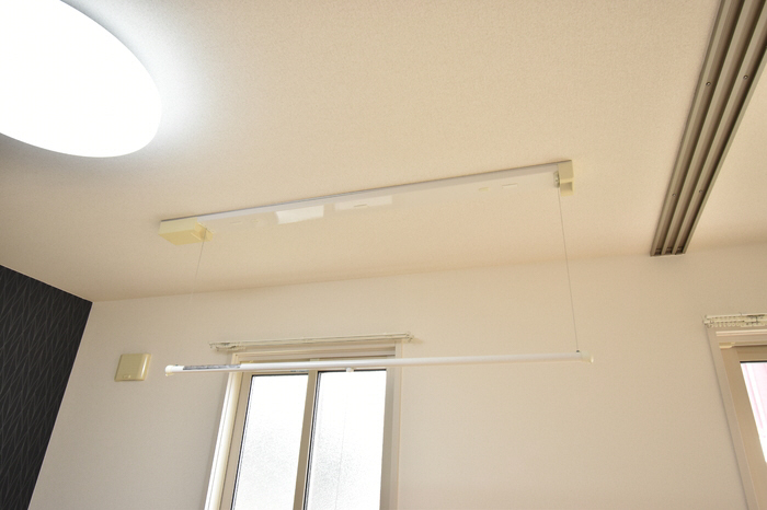 設備 室内物干し 写真13