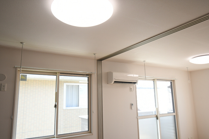 設備 室内物干し 写真17