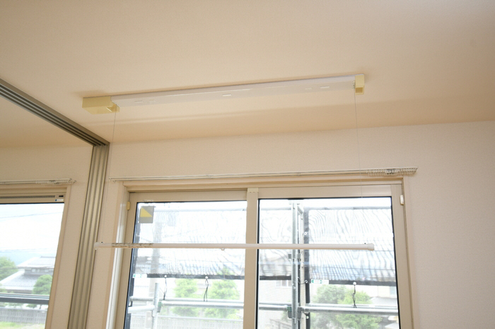 設備 室内物干し 写真15