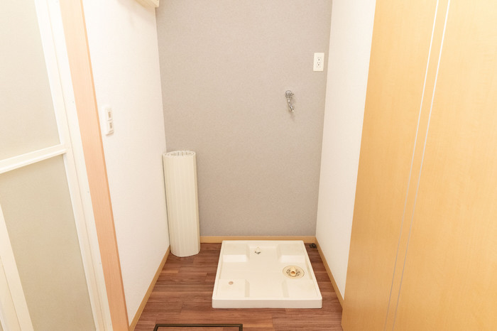 洗面所 洗濯機置き場 写真16