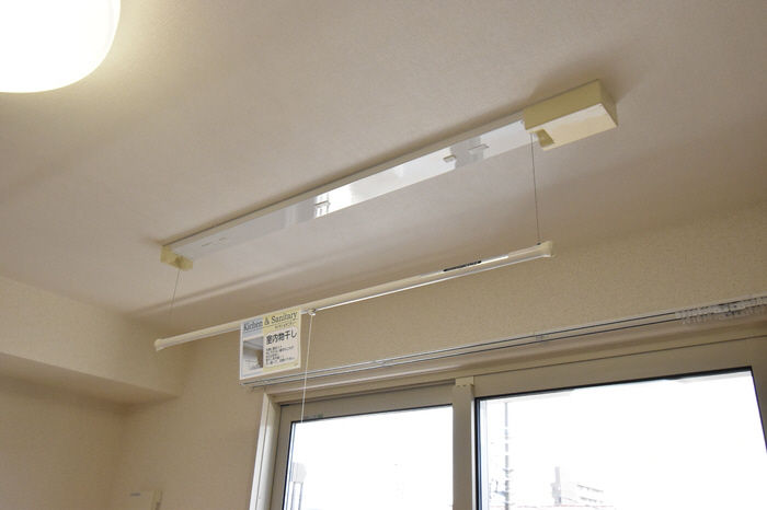 設備 室内物干し 写真16