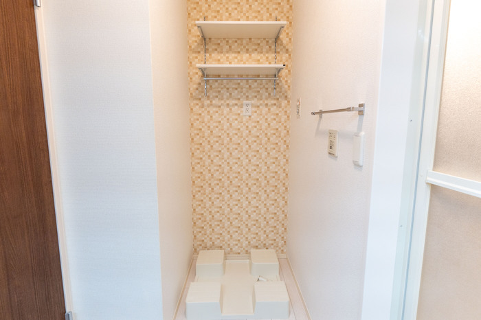 洗面所 洗濯機置き場 写真17