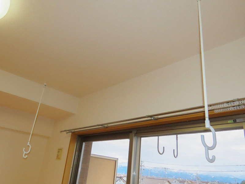 設備 室内物干し 写真15