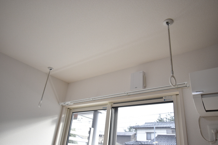 設備 室内物干し 写真15