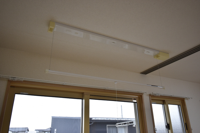 設備 室内物干し 写真14