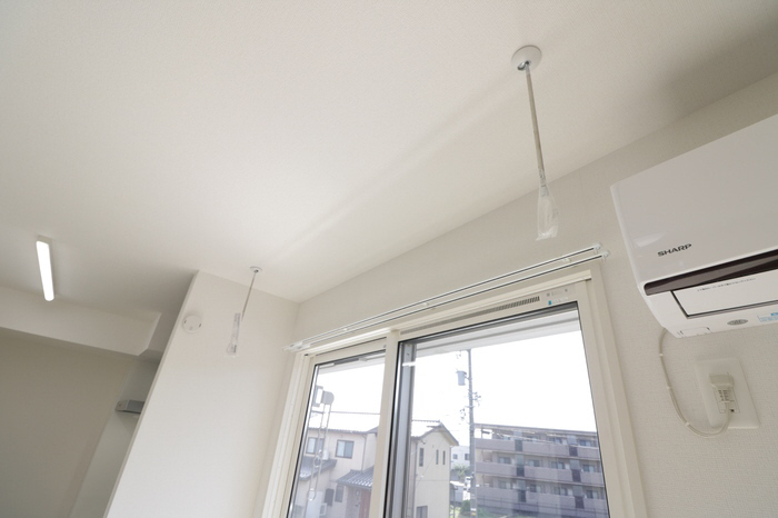 設備 室内物干し 写真13