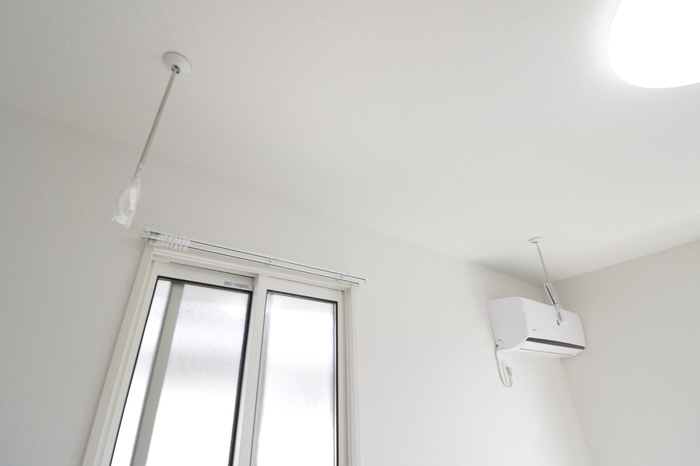 設備 室内物干し 写真13