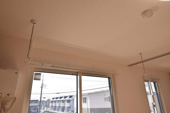設備 室内物干し 写真13
