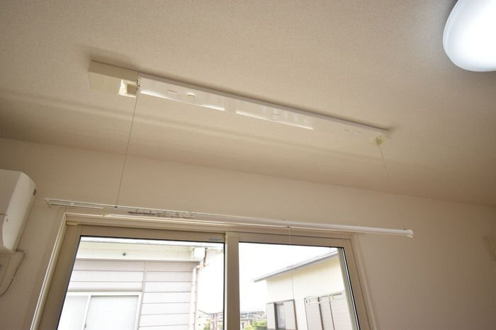 設備 室内物干し 写真15