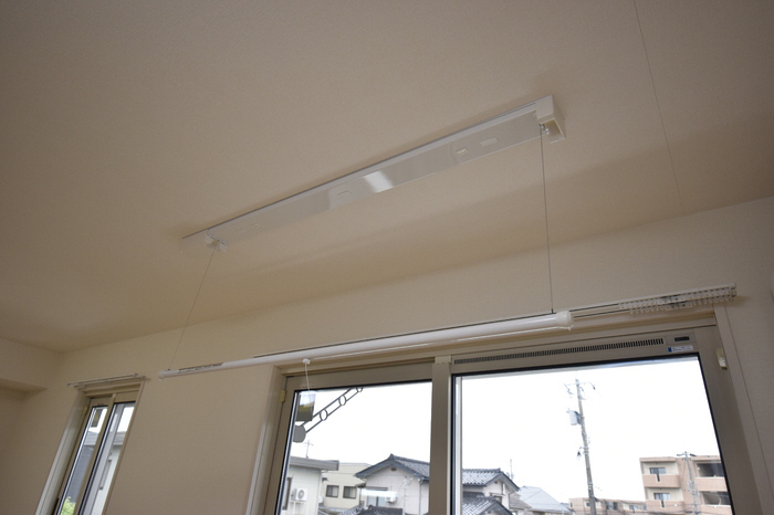 設備 室内物干し 写真15