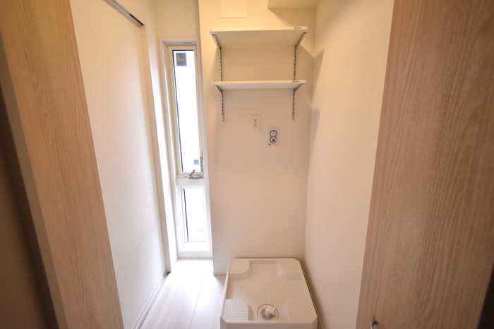 洗面所 洗濯機置き場 写真16