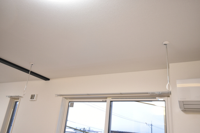 設備 室内物干し 写真14
