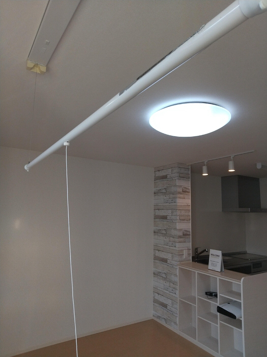 設備 室内物干し 写真15